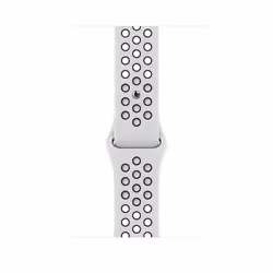 Apple ML893ZM/A, Band, Smartwatch, Black, Platinum, Apple, Apple Watch 42mm, 44mm, 45mm, Fluoroelastomer