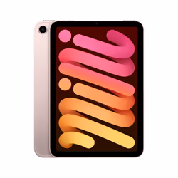 Apple iPad mini 6th Gen 8.3in Wi-Fi+Cellular 64GB - Rose Gold, 21.1 cm (8.3"), 2266 x 1488 pixels, 64 GB, iPadOS 15, 297 g, R ...
