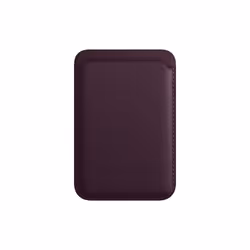 Apple iPhone Leather Wallet with MagSafe - Dark Cherry, Card holder, Cherry (fruit), Leather, Apple, iPhone 13 Pro iPhone 13 ...
