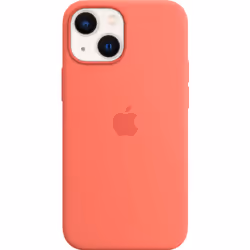 Apple iPhone 13 mini Silicone Case with MagSafe - Pink Pomelo, Cover, Apple, iPhone 13 mini, 13.7 cm (5.4"), Pink