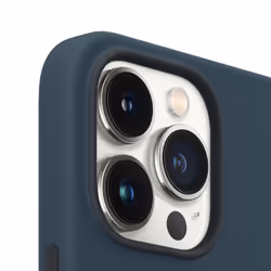 Apple iPhone 13 Pro Silicone Case with MagSafe - Abyss Blue