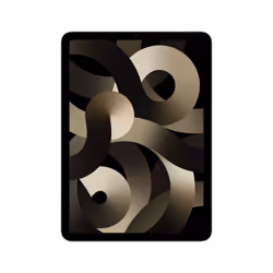 Apple iPad Air 5th Gen 10.9in Wi-Fi 256GB - Starlight, 27.7 cm (10.9"), 2360 x 1640 pixels, 256 GB, 8 GB, iPadOS 15, Beige