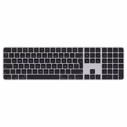 Apple Magic Keyboard, Full-size (100%), Wired & Wireless, USB + Bluetooth, QWERTY, Silver, Black