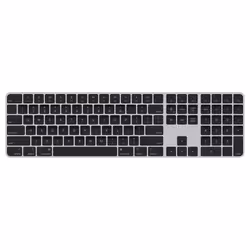 Apple Magic Keyboard, Full-size (100%), Wired & Wireless, USB + Bluetooth, QWERTY, Silver, Black