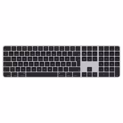Apple Magic Keyboard, Full-size (100%), Wired & Wireless, USB + Bluetooth, QWERTY, Silver, Black