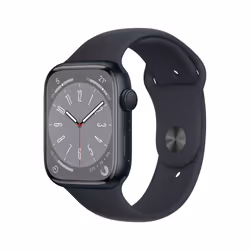 Apple Watch Series 8, OLED, Touchscreen, 32 GB, Wi-Fi, GPS (satellite), 32 g
