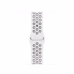 Apple MPGK3ZM/A, Band, Smartwatch, Black, White, Apple, Watch 38mm Watch 40mm Watch 41mm, Fluoroelastomer