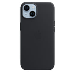 Apple iPhone 14 Leather Case with MagSafe - Midnight