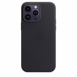 Apple iPhone 14 Pro Max Leather Case with MagSafe - Ink, Cover, Apple, iPhone 14 Pro Max, 17 cm (6.7"), Black