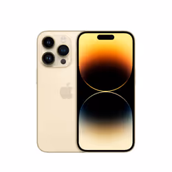 Apple iPhone 14 Pro 128GB - Gold, 15.5 cm (6.1"), 2556 x 1179 pixels, 128 GB, 48 MP, iOS 17, Gold