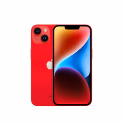Apple iPhone 14 128GB (PRODUCT)RED, 15.5 cm (6.1"), 2532 x 1170 pixels, 128 GB, 12 MP, iOS 16, Red