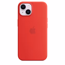 Apple iPhone 14 Silicone Case with MagSafe - (PRODUCT)RED