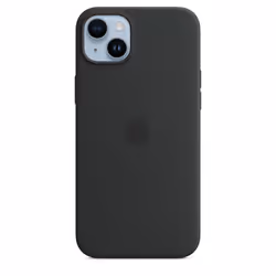 Apple iPhone 14 Plus Silicone Case with MagSafe - Midnight, Cover, Apple, iPhone 14 Plus, 17 cm (6.7"), Black