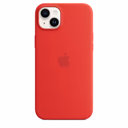 Apple iPhone 14 Plus Silicone Case with MagSafe - (PRODUCT)RED - Additional view 4