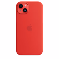 Apple iPhone 14 Plus Silicone Case with MagSafe - (PRODUCT)RED - Additional view 5