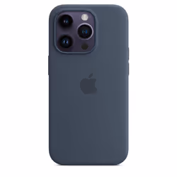 Apple iPhone 14 Pro Silicone Case with MagSafe - Storm Blue, Cover, Apple, iPhone 14 Pro, 15.5 cm (6.1"), Blue