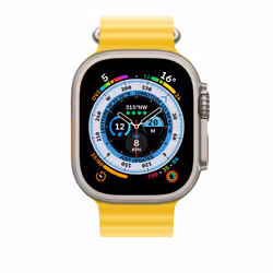 Apple MQED3ZM/A Smart Wearable Accessories Band Yellow Fluoroelastomer