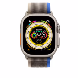 Apple MQEJ3ZM/A Smart Wearable Accessories Band Blue, Grey Nylon