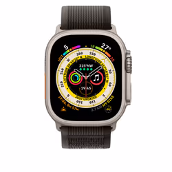 Apple MQEP3ZM/A Smart Wearable Accessories Band Grey, Black Nylon