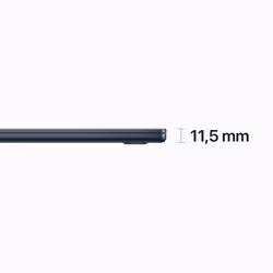 Apple MacBook Air Apple M M2 Laptop 38.9 cm (15.3") 8 GB 256 GB SSD Wi-Fi 6 (802.11ax) macOS Ventura Italian Navy