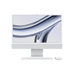 Apple iMac 24-inch with Retina 4.5K display: M3 chip with 8‑core CPU and 8‑core GPU, 256GB SSD - Silver