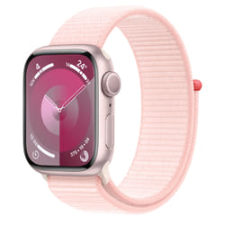 Apple Watch Series 9 41 mm Digital 352 x 430 pixels Touchscreen Pink Wi-Fi GPS (satellite)