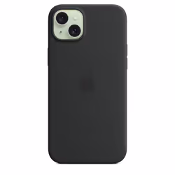 Apple iPhone 15 Plus Silicone Case with MagSafe - Black - Additional view 4