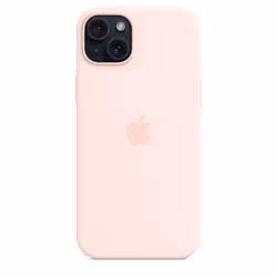 Apple iPhone 15 Plus Silicone Case with MagSafe - Light Pink - Additional view 5