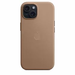 Apple iPhone 15 FineWoven Case with MagSafe - Taupe - Additional view 5