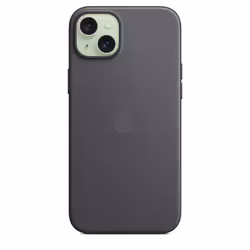 Apple iPhone 15 Plus FineWoven Case with MagSafe - Black - Additional view 4