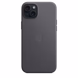 Apple iPhone 15 Plus FineWoven Case with MagSafe - Black - Additional view 5