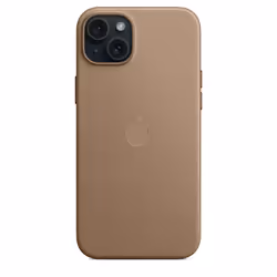 Apple iPhone 15 Plus FineWoven Case with MagSafe - Taupe - Additional view 5