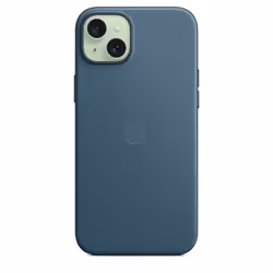 Apple iPhone 15 Plus FineWoven Case with MagSafe - Pacific Blue - Additional view 4