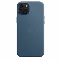 Apple iPhone 15 Plus FineWoven Case with MagSafe - Pacific Blue - Additional view 5