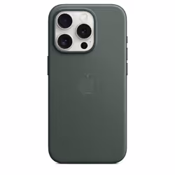 Apple iPhone 15 Pro FineWoven Case with MagSafe - Evergreen