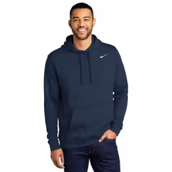 Nike Club Fleece Pullover Hoodie Navy