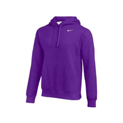 Nike Womens Pullover Fleece Hoodie (Purple  Small)