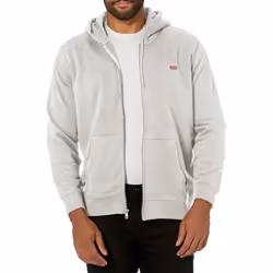 Levi's Men's Core Zip Up Hoodie (Also Available in Big & Tall)  Chisel