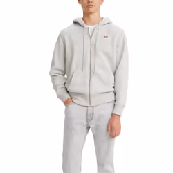 Levi's Men's Core Zip Up Hoodie (Also Available in Big & Tall)  Chisel
