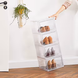 Songmics LSP032W06 shoe organizer Closed White - Additional view 4