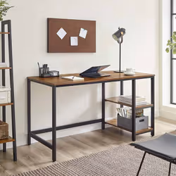 Vasagle Computer Desk with 2 Shelves