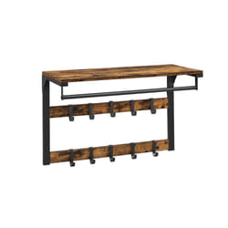 Vasagle LCR101B01 coat rack Wall-mounted 10 hook(s) Black