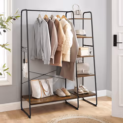 Vasagle RGR116B01 coat rack Floorstanding Black - Additional view 5