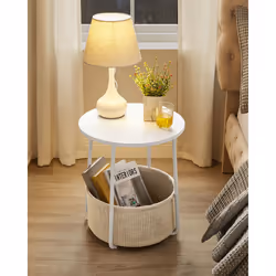 Songmics LET223W10 coffee/side/end table Coffee table Round shape 4 leg(s)