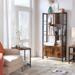 Vasagle LBC022B01 living room bookcase
