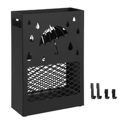 Songmics LUC004B01 umbrella stand Steel Black