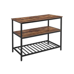 Vasagle KKI01BX kitchen/dining table Home Rectangular shape Fixed table 4 leg(s)