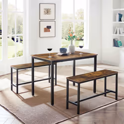 Vasagle KDT070B01 kitchen/dining table Home Rectangular shape Fixed table 4 leg(s) - Additional view 4