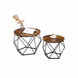 Vasagle LET040B01 coffee/side/end table Coffee table Round shape - Additional view 5