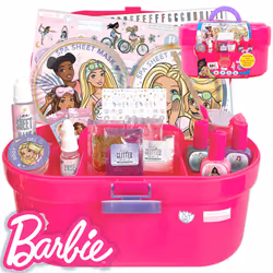 Barbie Cosmetic Case by Horizon Group USA  DIY Beauty Kit for an at-Ho